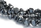 CHE09 34 inches hematite chips beads strand Wholesale