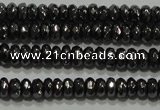 CHE101 15.5 inches 2*3mm faceted rondelle hematite beads wholesale