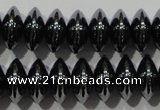 CHE109 15.5 inches 6*10mm rondelle hematite beads wholesale