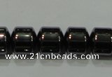 CHE118 15.5 inches 8*8mm tyre hematite beads wholesale