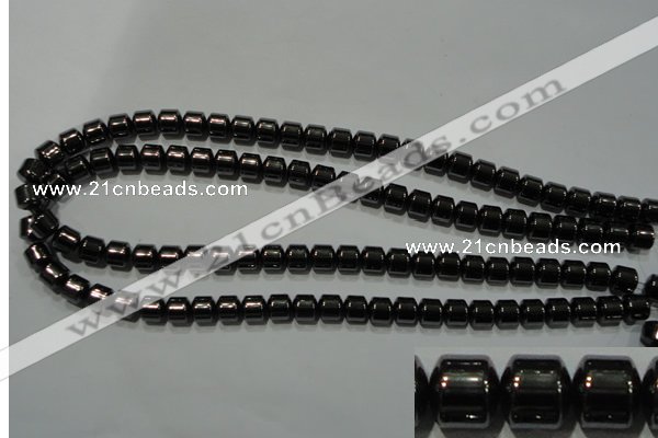 CHE118 15.5 inches 8*8mm tyre hematite beads wholesale