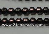CHE130 15.5 inches 4*4mm hematite beads wholesale