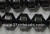 CHE131 15.5 inches 8*8mm hematite beads wholesale