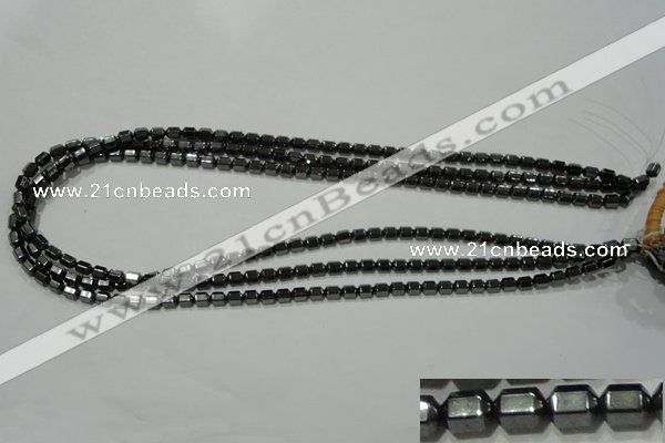 CHE132 15.5 inches 4*5mm hematite beads wholesale