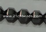 CHE133 15.5 inches 8*8mm hematite beads wholesale