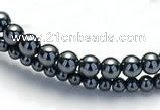 CHE17 16 inches 2mm & 3mm round hematite beads Wholesale