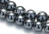 CHE19 16 inches 10mm & 12mm round hematite beads Wholesale