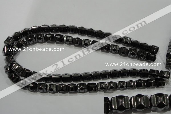 CHE232 15.5 inches 10*12mm hematite beads wholesale