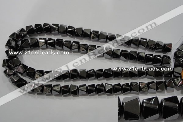 CHE252 15.5 inches 10*12mm hematite beads wholesale