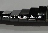 CHE254 15.5 inches 4*5*10mm hematite beads wholesale