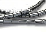 CHE60 15.5 inches 4*8mm column shape hematite beads Wholesale