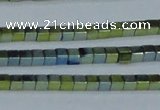 CHE602 15.5 inches 3*3mm cube plated hematite beads wholesale