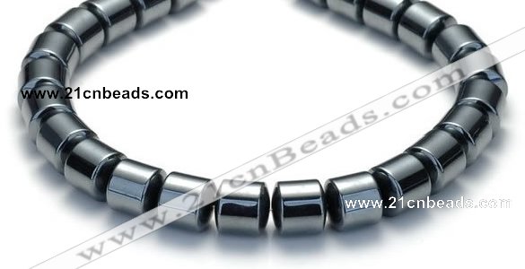 CHE70 15.5 inches 10mm column shape hematite beads Wholesale