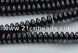 CHE966 15.5 inches 2*4mm rondelle hematite beads wholesale