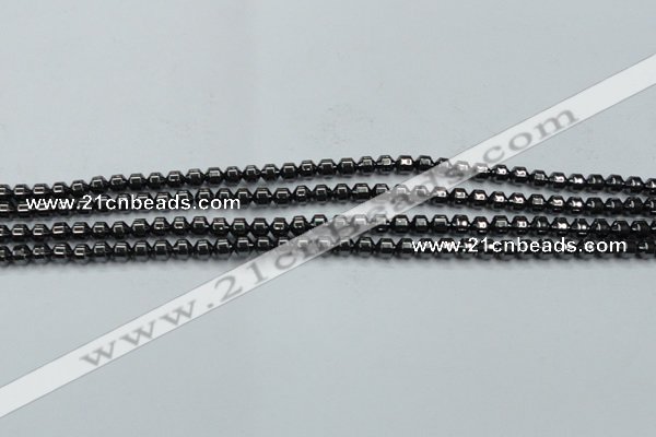 CHE971 15.5 inches 4*4mm hematite beads wholesale