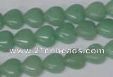 CHG10 15.5 inches 10*10mm heart amazonite gemstone beads wholesale