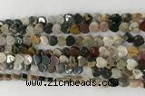 CHG103 15.5 inches 6mm flat heart ocean jasper gemstone beads wholesale