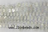 CHG122 15.5 inches 8mm flat heart opal beads wholesale