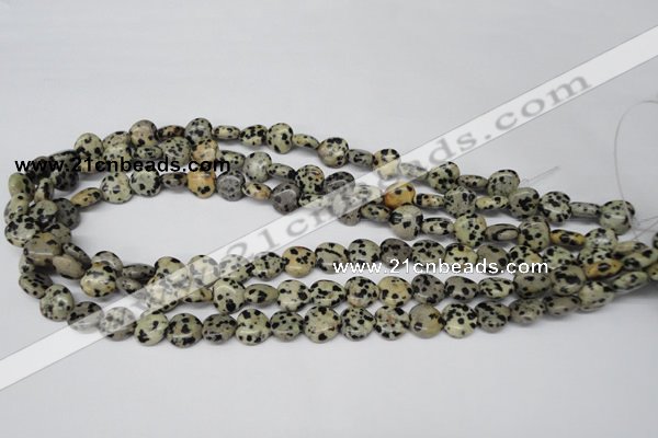 CHG19 15.5 inches 10*10mm heart dalmatian jasper beads wholesale