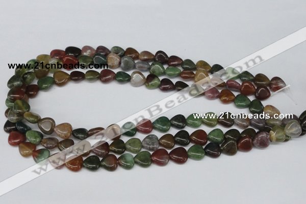 CHG24 15.5 inches 10*10mm heart Indian aventurine beads wholesale