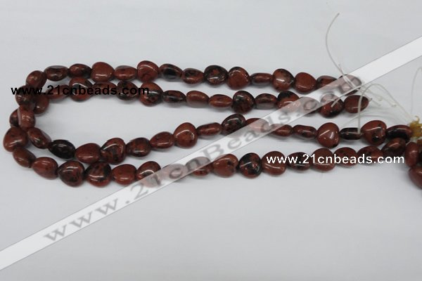 CHG36 15.5 inches 12*12mm heart mahogany obsidian beads wholesale