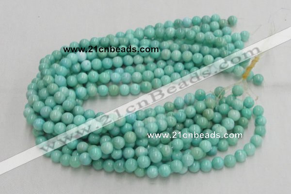 CHM01 16 inches 10mm round pale blue hemimorphite beads wholesale