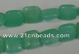 CHM16 15.5 inches 12*12mm square green hemimorphite beads wholesale