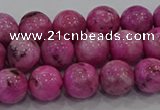 CHM223 15.5 inches 10mm round dyed hemimorphite beads wholesale