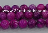 CHM229 15.5 inches 6mm round dyed hemimorphite beads wholesale