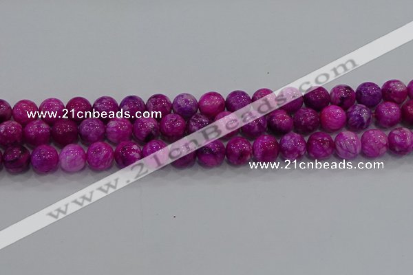 CHM231 15.5 inches 10mm round dyed hemimorphite beads wholesale