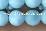 CHM303 15.5 inches 10mm round blue hemimorphite gemstone beads