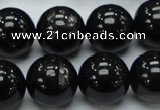 CHS03 15.5 inches 16mm round natural hypersthene gemstone beads