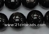 CHS05 15.5 inches 20mm round natural hypersthene gemstone beads