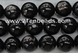CHS53 15.5 inches 12mm round natural hypersthene beads