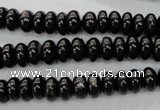 CHS54 15.5 inches 4*8mm rondelle natural hypersthene beads