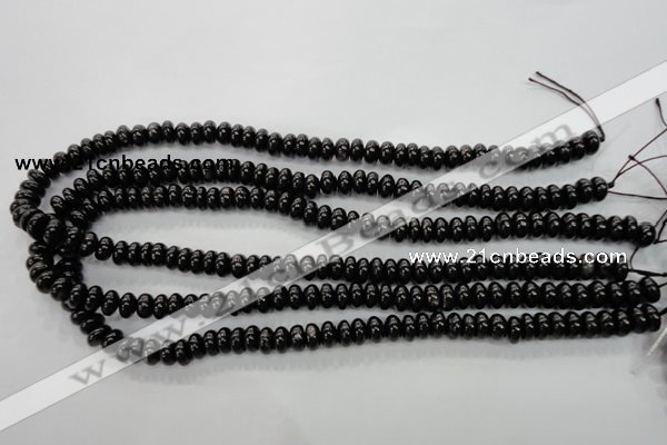 CHS54 15.5 inches 4*8mm rondelle natural hypersthene beads