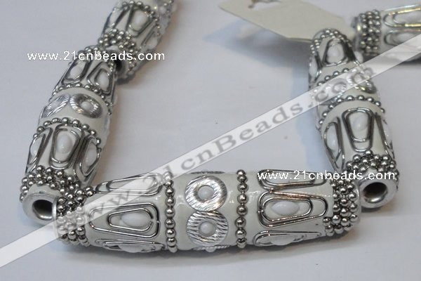 CIB08 17*60mm rice fashion Indonesia jewelry beads wholesale