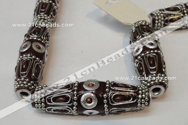 CIB09 17*60mm rice fashion Indonesia jewelry beads wholesale