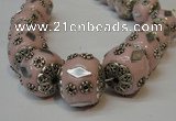 CIB100 17mm round fashion Indonesia jewelry beads wholesale