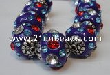 CIB105 17mm round fashion Indonesia jewelry beads wholesale