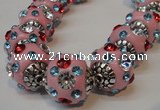 CIB106 17mm round fashion Indonesia jewelry beads wholesale