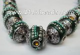 CIB113 18mm round fashion Indonesia jewelry beads wholesale