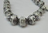 CIB130 18mm round fashion Indonesia jewelry beads wholesale