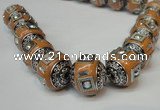 CIB133 18mm round fashion Indonesia jewelry beads wholesale