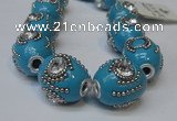 CIB160 19*22mm oval fashion Indonesia jewelry beads wholesale