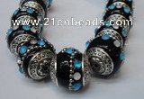 CIB172 19mm round fashion Indonesia jewelry beads wholesale