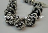 CIB181 18mm round fashion Indonesia jewelry beads wholesale