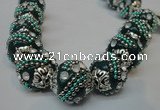 CIB183 18mm round fashion Indonesia jewelry beads wholesale