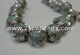 CIB195 19mm round fashion Indonesia jewelry beads wholesale