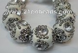 CIB200 19mm round fashion Indonesia jewelry beads wholesale